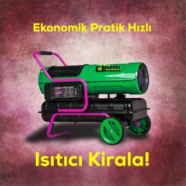 Diesel German SPARX55 Mazotlu Elektrikli Isımak Isıtıcı