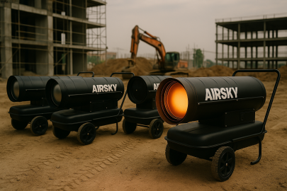AIRSKY AE54 Bacasız Mazotlu Isıtıcı Isımak Tip