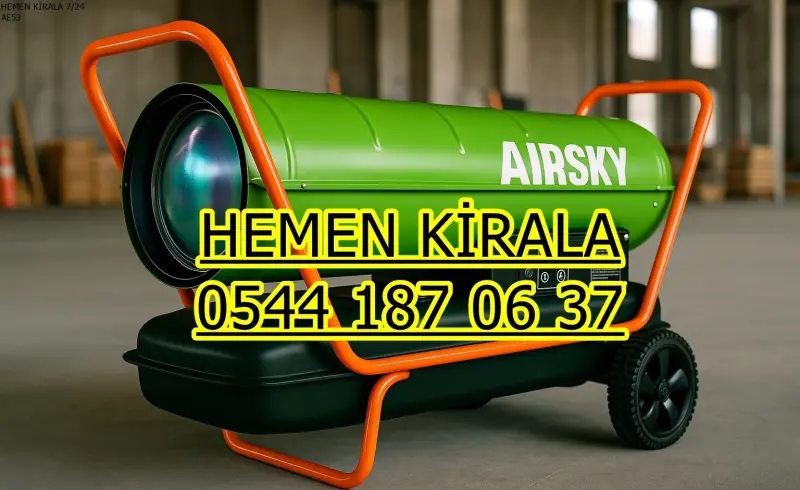 Alanya Mazotlu Elektrikli Isımak Isıtıcı Kiralama